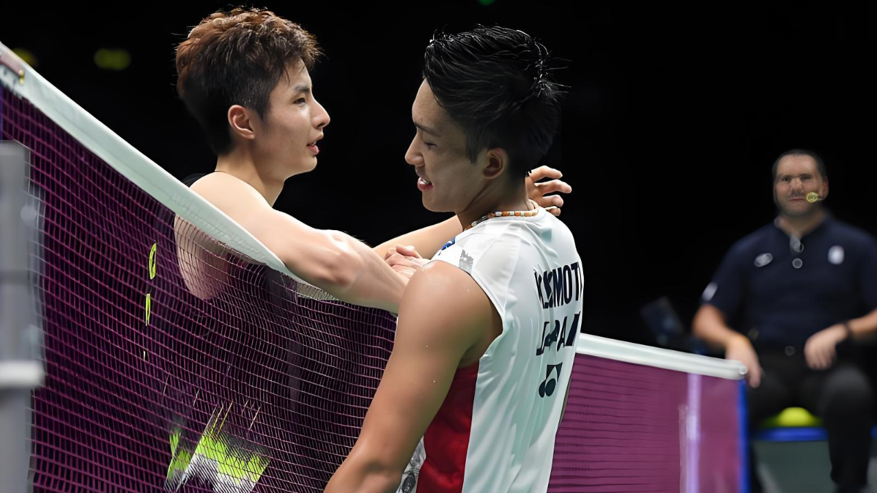 印尼队鏖战日本队,桃田贤斗状态火热 印尼队鏖战日本队,桃田贤斗状态火热